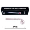 Pink Curved Sweet Puff Pipe 14cm