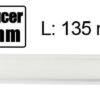 Stone Age Roor Glass Stem 135mm