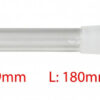Glass Stem 18cm