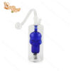 Mini Glass Tobacco Pipe With Skull 13cm
