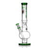 Agung Ice Slider Bubble Full Glass Bong Green 33cm