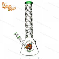 Agung Spiral Beaker Medium 35cm Green