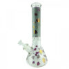 Royal Edition Diamonds Glass Beaker Bong 35cm Royal Edition Diamonds Glass Beaker Bong 35cm