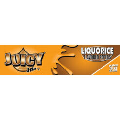 Juicy Jays Licorice Hemp Flavoured Rolling Papers King Size Slim