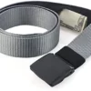Belt with Hidden Zipper Secret Stash Pocket