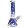 Billy Mate Glow In The Dark Honeycomb Glass Beaker 7mm