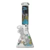Glow In The Dark Rick And Morty Bong 25cm Glow In The Dark Rick And Morty Bong 25cm