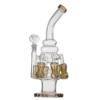 Octopull Dual Level Inline Percolator waterpipe 35cm Octopull Dual Level Inline Percolator waterpipe 35cm