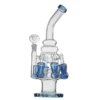 Octopull Dual Level Inline Percolator waterpipe 35cm Octopull Dual Level Inline Percolator waterpipe 35cm