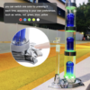 Triple Tree Perc Waterpipe with LED Lights 37cm Triple Tree Perc Waterpipe with LED Lights 37cm