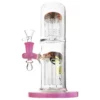 Billy Mate Wigwag Glass Bong with Arm Tree Perc Billy Mate Wigwag Glass Bong with Arm Tree Perc
