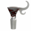 WigWag Cone Piece with Colored Double Handle 14mm WigWag Cone Piece with Colored Double Handle 14mm