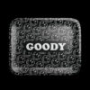 Goody Glass - Black Pattern Face Rolling Tray