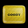 Goody Glass Yellow Pattern Face Rolling Tray