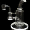 Dab Rig with Color Base and Mouthpiece
