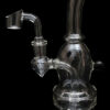 Curved Body Dab Rig with Colored Accents - Dewdrop Curved Body Dab Rig with Colored Accents - Dewdrop