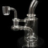Dab Rig with Color Base and Mouthpiece