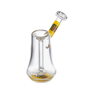 K. Haring Glass Bubbler K. Haring Glass Bubbler