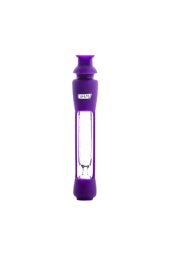 12mm Glass Taster with Silicone Skin - Purple