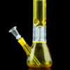 The "Double Trouble" Double Perc Glass Beaker Bong The "Double Trouble" Double Perc Glass Beaker Bong