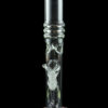 Thick Groovy Glass Straight Bong with Ice Pinch Thick Groovy Glass Straight Bong with Ice Pinch
