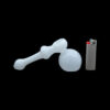 Bubbler Hand Pipe - The Ivory Hammer