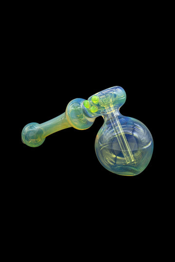 Fumed Bubbler Pipe - The Silver Hammer Fumed Bubbler Pipe - The Silver Hammer