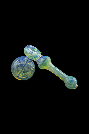 Fumed Bubbler Pipe - The Silver Hammer Fumed Bubbler Pipe - The Silver Hammer