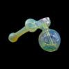Silver Fumed Hammer Sidecar Bubbler Hand Pipe Silver Fumed Hammer Sidecar Bubbler Hand Pipe