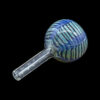 LA Pipes Color Raked Bubble Pull-Stem Slide Bowl