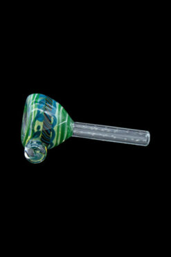 LA Pipes Painted Warrior Pull-Stem Slide Bowl