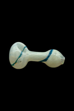 LA Pipes Bone White Color Spoon Pipe