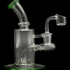 Dab Rig with Color Base and Mouthpiece