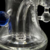 Marble-Studded Dab Rig with Colored Accents - Blue Ball Marble-Studded Dab Rig with Colored Accents - Blue Ball