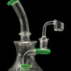 Hourglass Dab Rig with Colored Accents - Father Time Hourglass Dab Rig with Colored Accents - Father Time