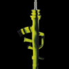 AK47 Silicone Dab Straw Collector with Titanium Tip