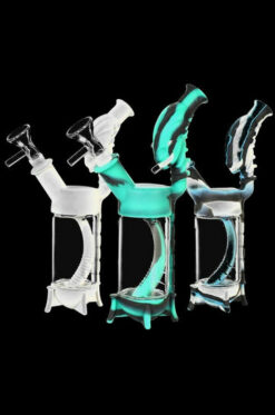 Alien Spine Silicone Glass Water Pipe