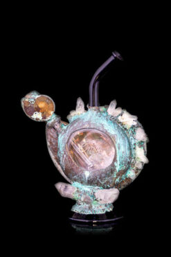 Envy Glass "Ammonite" Heady Dab Rig