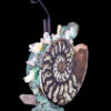 Envy Glass "Ammonite" Heady Dab Rig Envy Glass "Ammonite" Heady Dab Rig