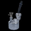 Electro Plated Puck Recycler Bong