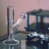 Straight Water Pipe with Ice Pinch - Simply Guy