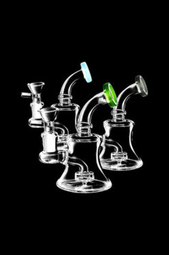 Bent Neck Bell Mini Water Pipe
