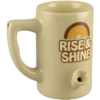 Roast & Toast Smokable Wake & Bake Ceramic Mug Pipe Roast & Toast Smokable Wake & Bake Ceramic Mug Pipe