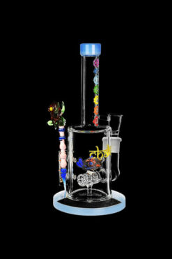 Chakra Frog Water Pipe with Stir Tool