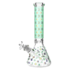 Designer Floral Diamond Print Bong Designer Floral Diamond Print Bong