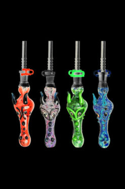 Dragon Snout Glass Vapor Straw Collector
