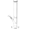 Effortless Straight Tube Glass Water Pipe