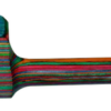 Exotic Wood Tobacco Pipe with Lid & Stem