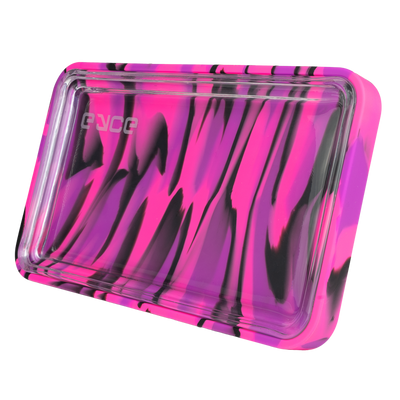 EYCE Silicone and Glass Rolling Tray EYCE Silicone and Glass Rolling Tray