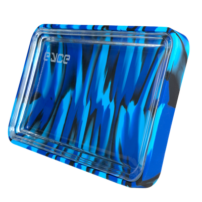 EYCE Silicone and Glass Rolling Tray EYCE Silicone and Glass Rolling Tray